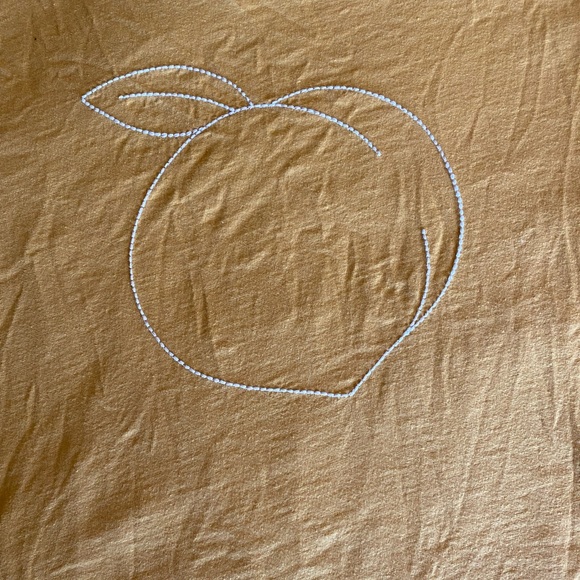 “Peachy” Embroidered T-Shirt - Picture 4 of 7